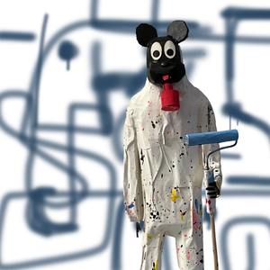 Sid with Blue Paint