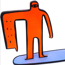 Load image into Gallery viewer, Cyclops Surfer - Orange and Blue